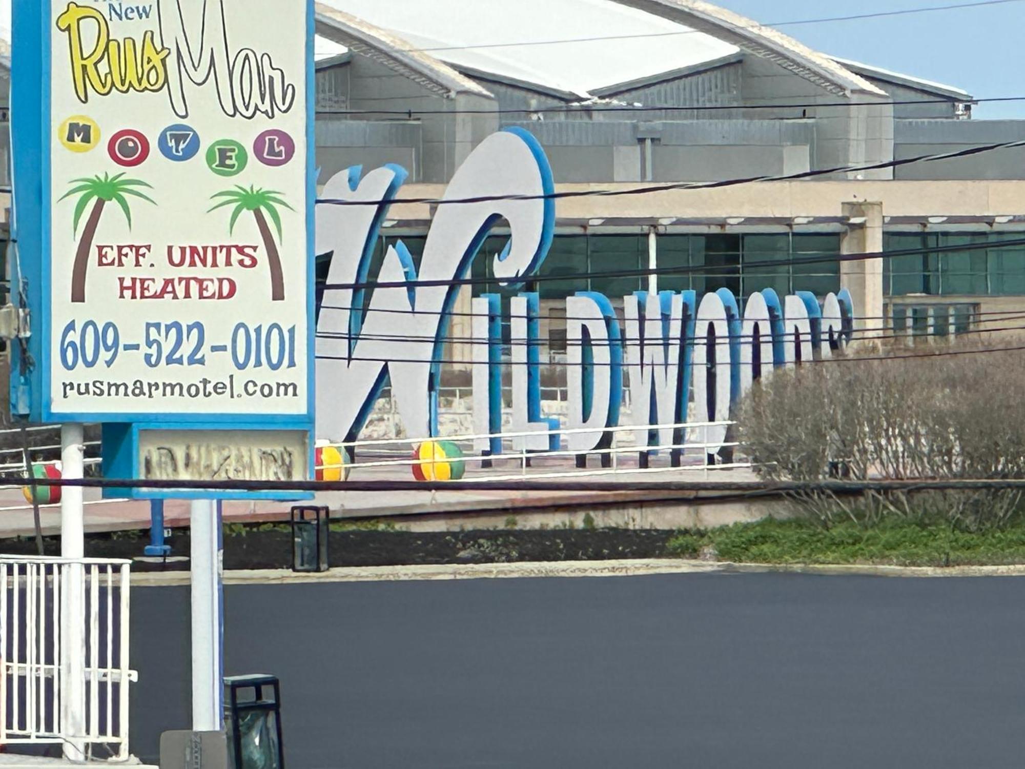 Rus Mar Motel Wildwood Beach & Boardwalk Экстерьер фото