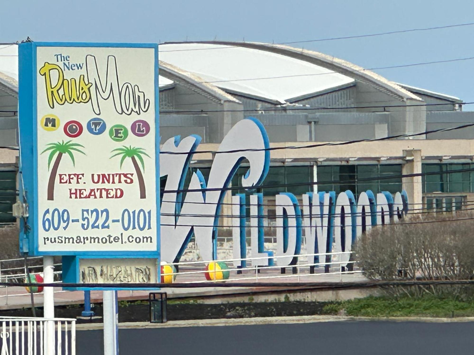 Rus Mar Motel Wildwood Beach & Boardwalk Экстерьер фото